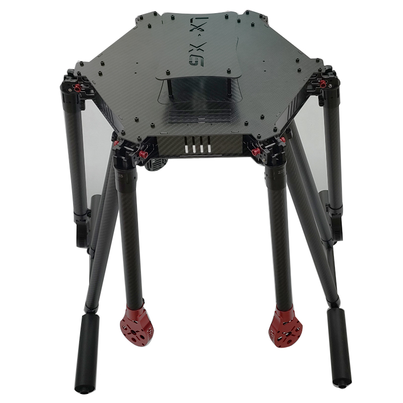 Drone Kit Octocopter - flyroun 6 Aixs アンブレラ型折りたたみマルチコプターUAV オクトコプタードローン フルセット