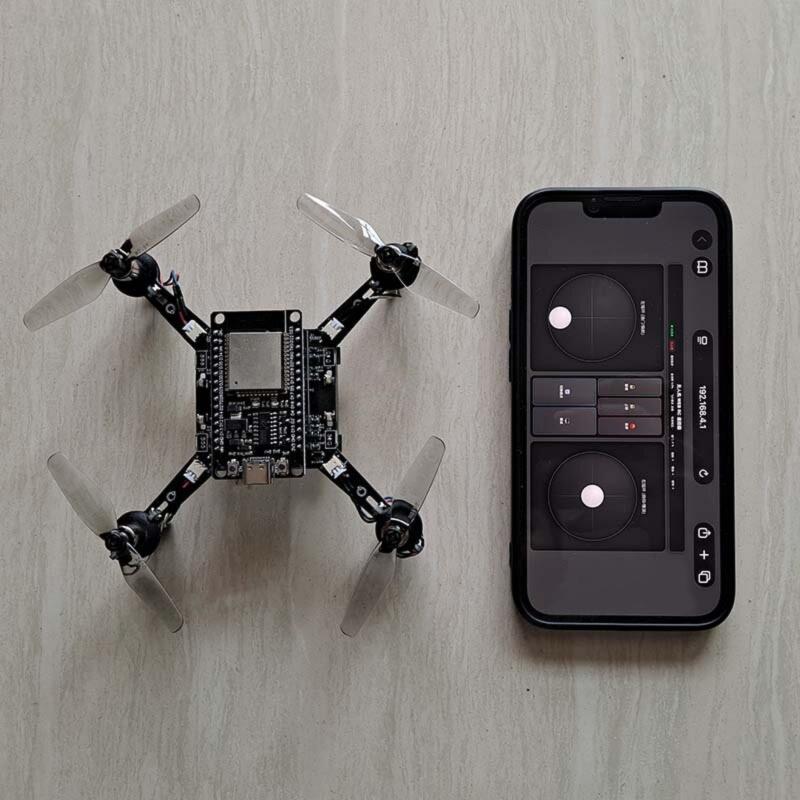 ESP32オープンソースミニドローンキット、DIY自作クアッ - Drone Kit Octocopter のレビューと価格